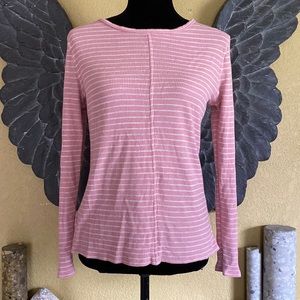 Lou & Grey Thermal Waffle Knit Long-sleeve